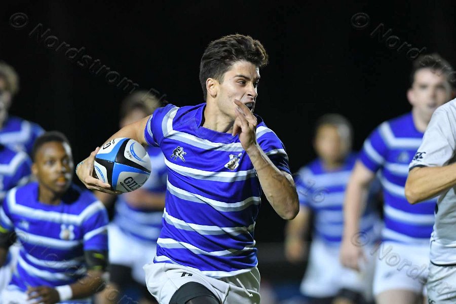 Wheaton Men\'s Rugby vs Mass Maritime.  Photo by Keith Nordstrom
